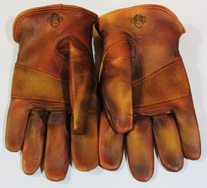 Image of Witch's Brew custom leather gloves #16A