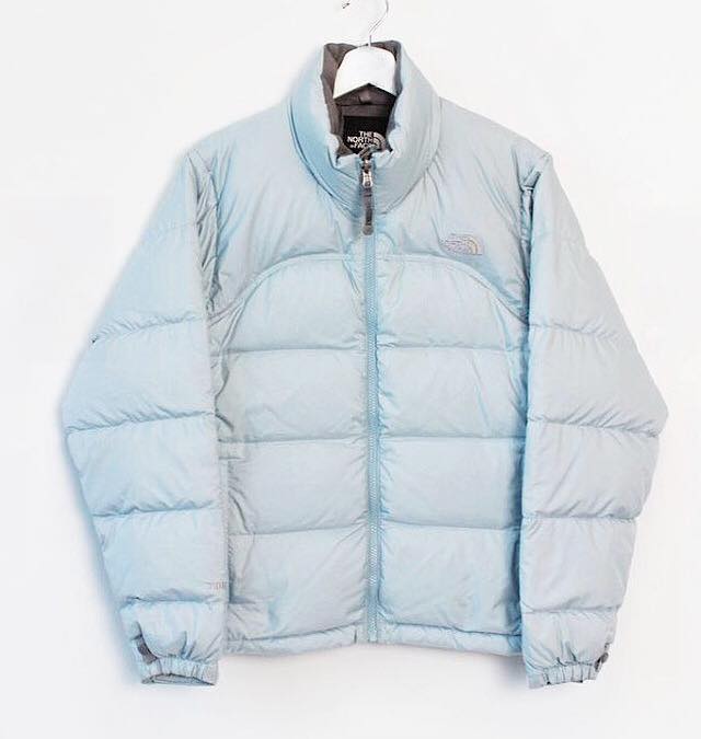 Baby Blue North Face 700 Down Puffer Jacket Cloth Worldwide