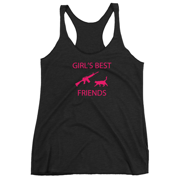 Image of GIRL'S BEST FRIENDS WOMEN'S TANK TOP
