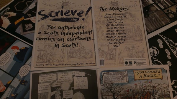 Image of Scrieve! #ane - Yer anthologie o Scots independent comics an cairtoons... in Scots!