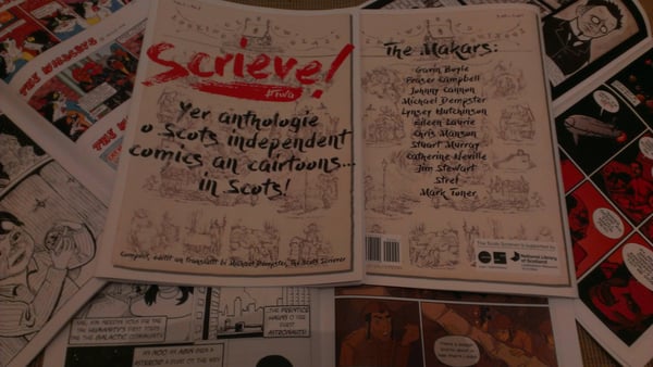 Image of Scrieve! #twa - Yer anthologie o Scots independent comics an cairtoons... in Scots!