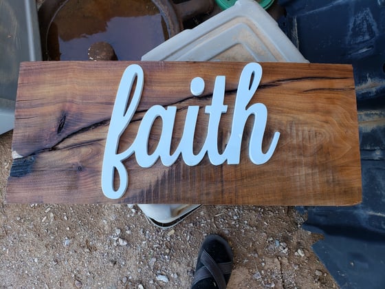 Image of Faith Sign