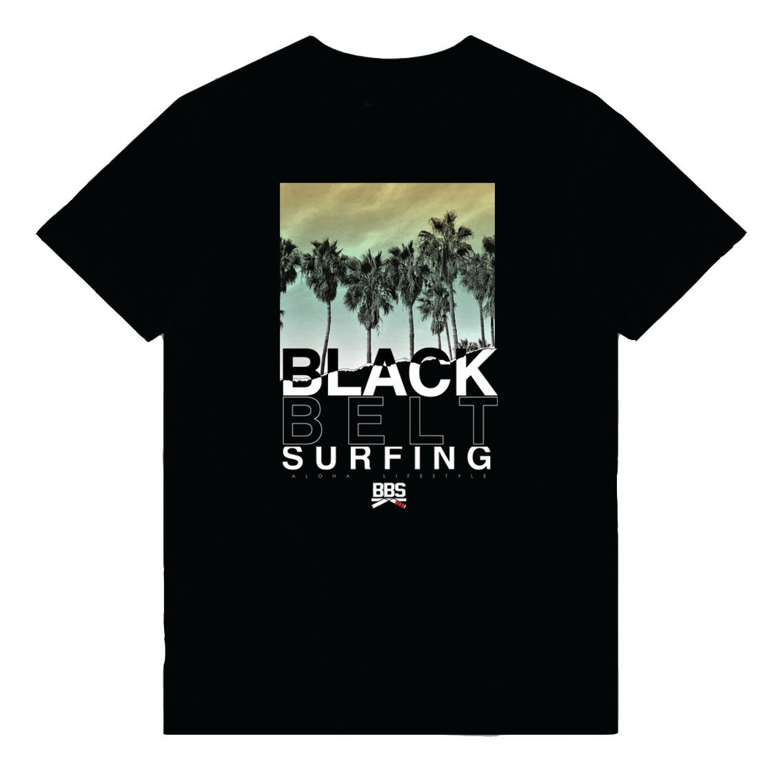 Image of Palm Tee - Black 