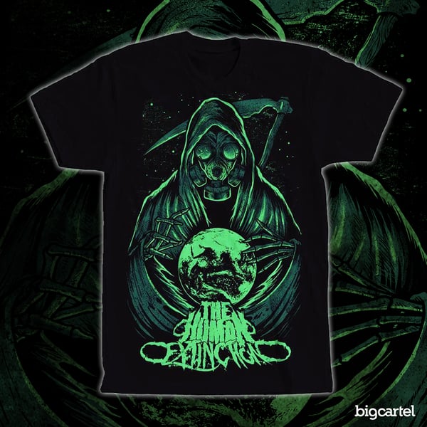 Image of Green Grim Reaper T-Shirt