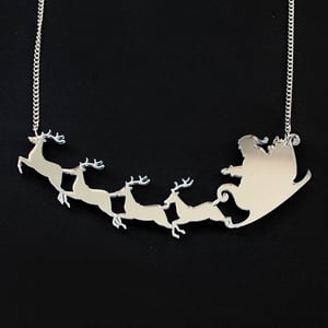 Image of Santa's Sleigh Necklace