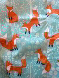 Image 3 of Woodland Foxes Foldaway Bag