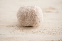 Image 3 of Textured Piglet Pink Garter Stitch Bonnet + Wrap