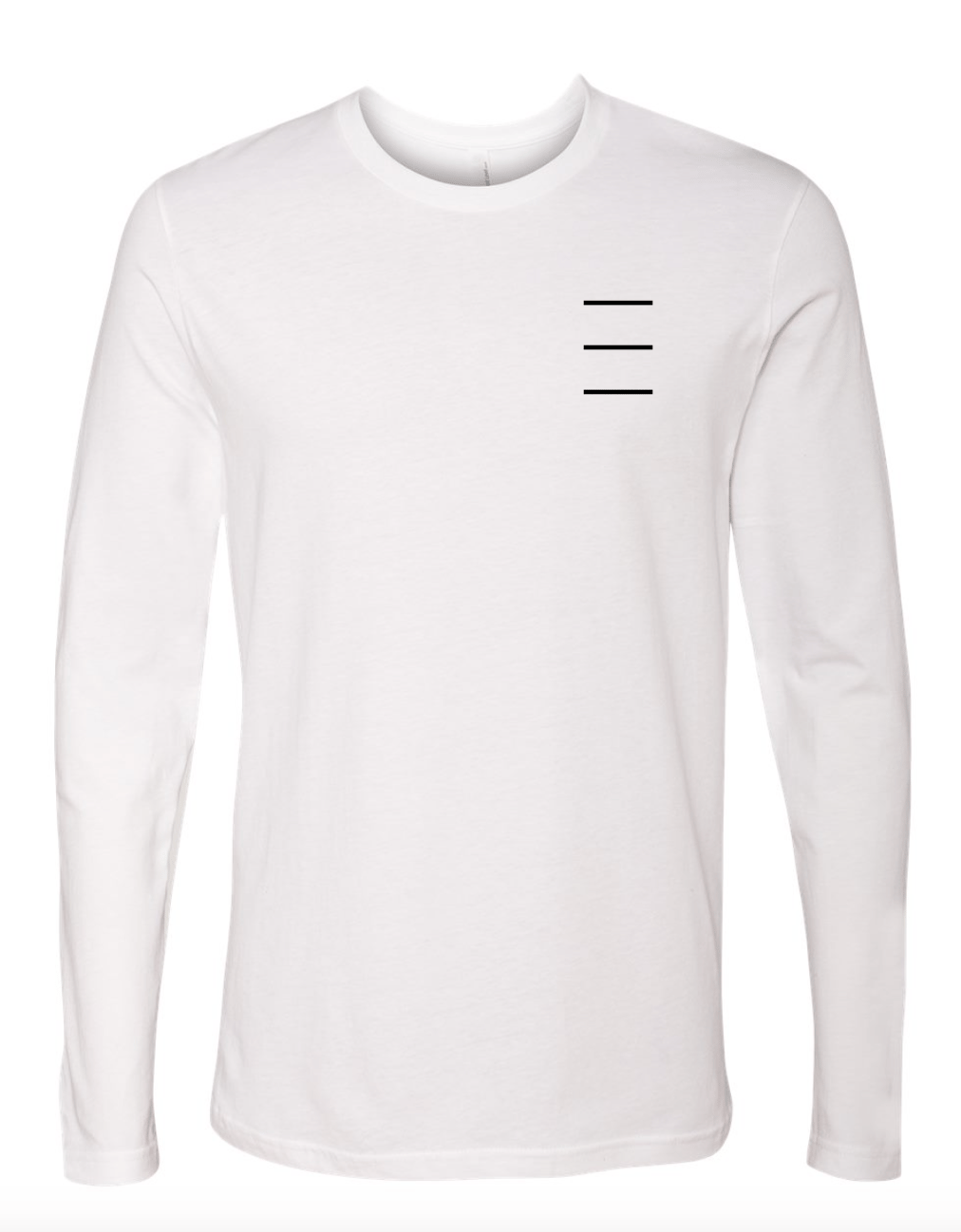 Image of Statement Long Sleeve Shirt (White)