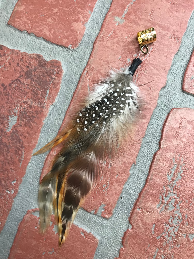 Image of Feather Dread/ Hair clip 