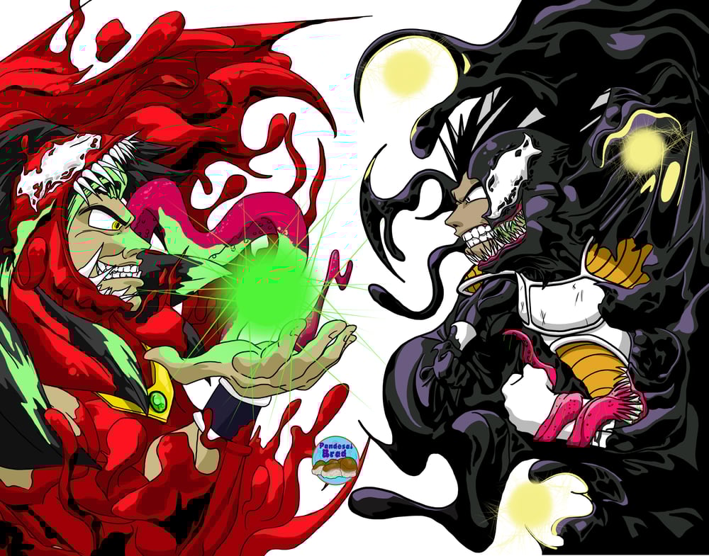 Image of Carnage Broly X Venom Vegeta