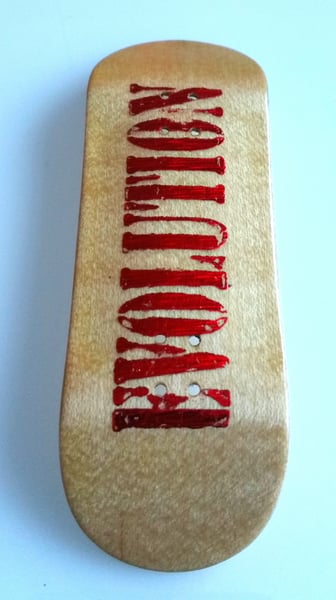 Image of Red Foiled Evolution deck 34mm