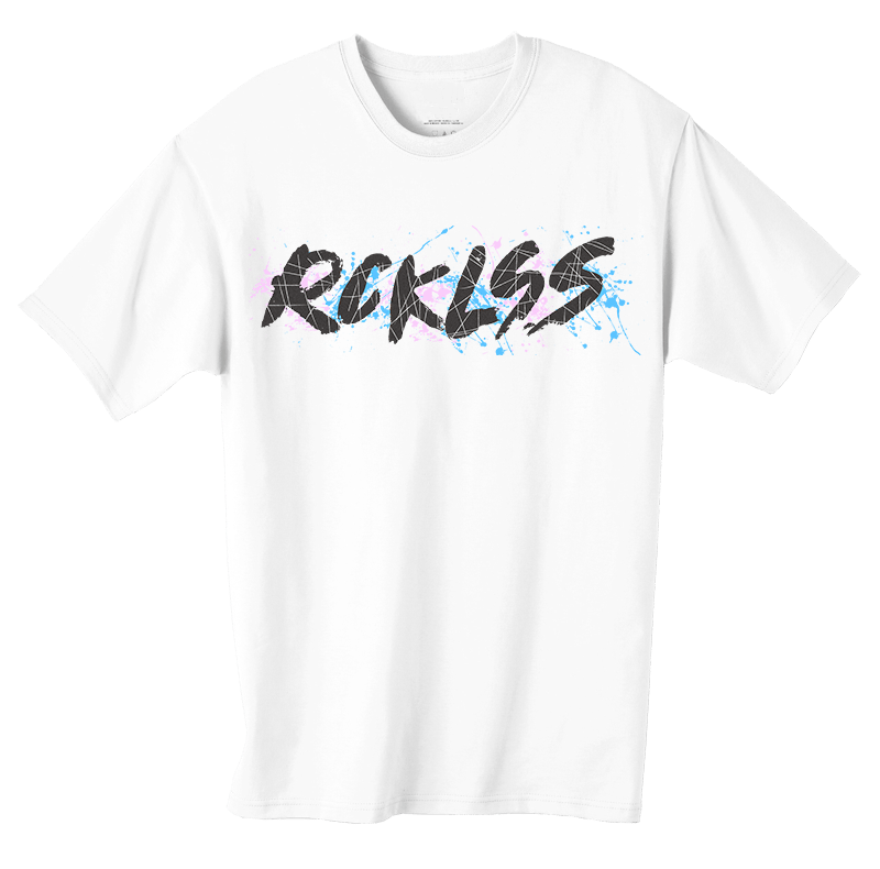 Image of RCKLSS Paint Logo Tee (White)