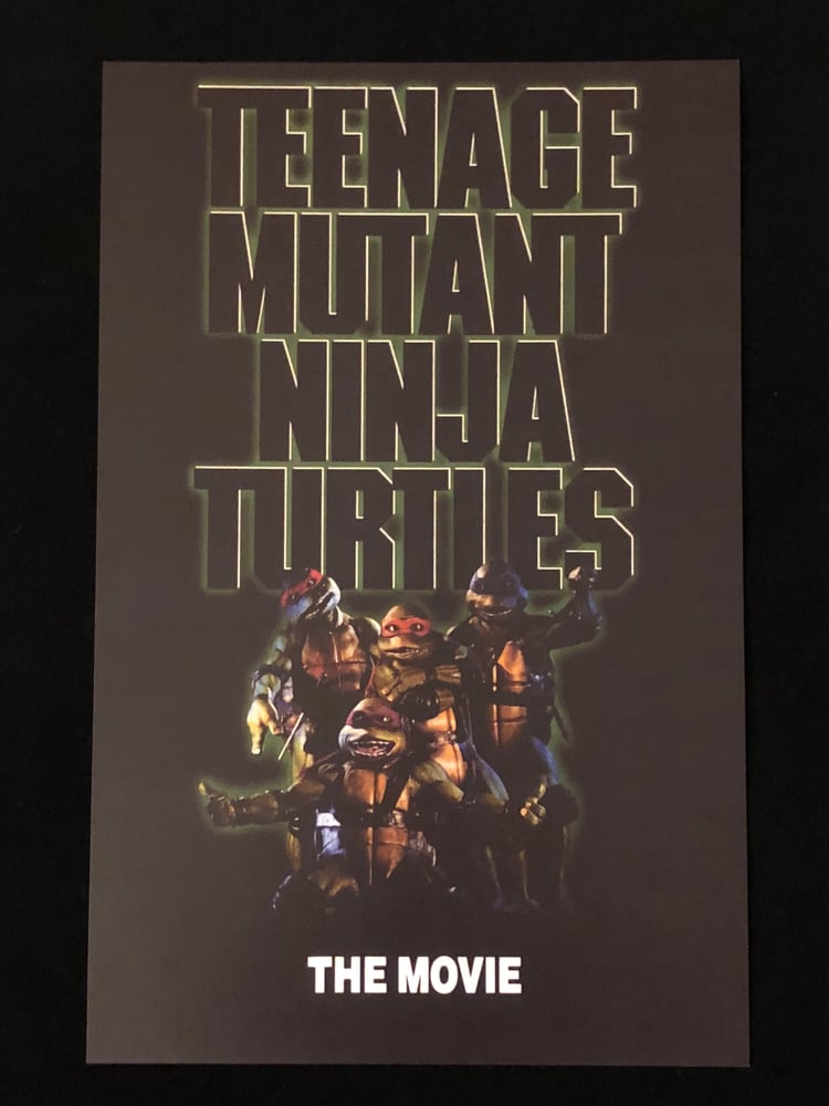 Image of TMNT The Movie Print