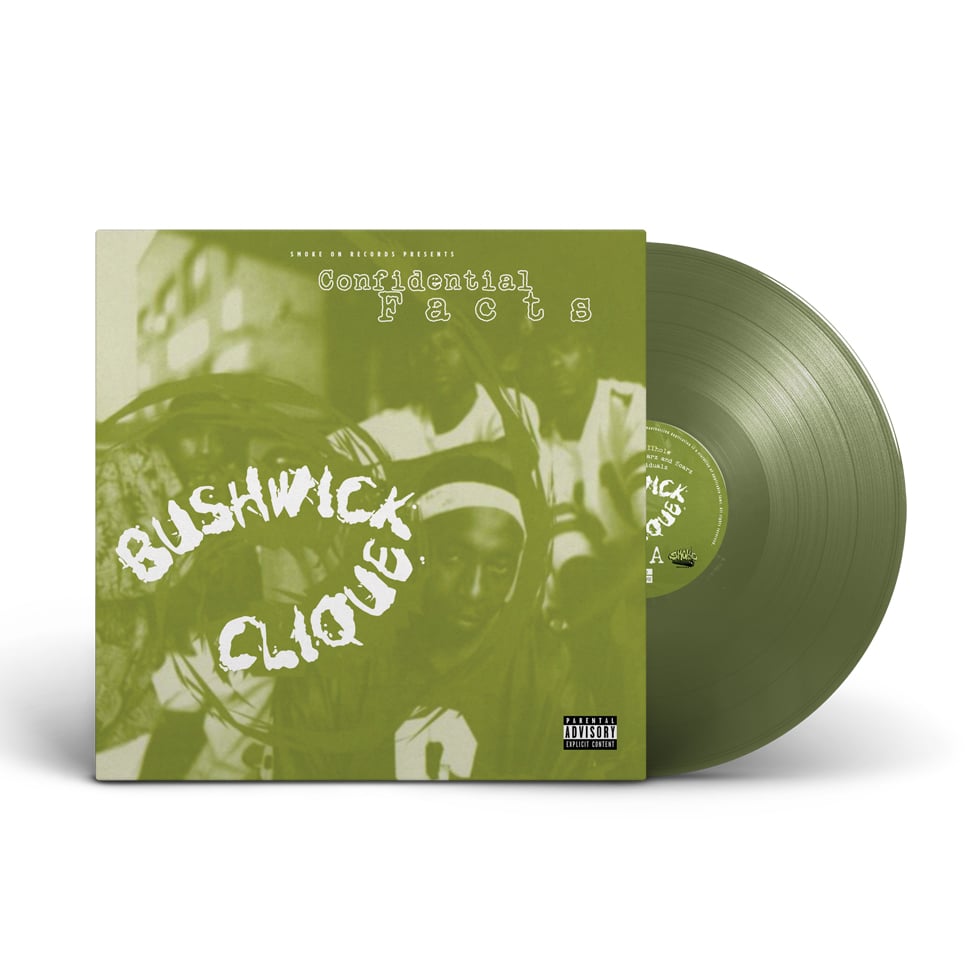 Image of Bushwick Clique - Confidential Facts Vinyl (The Green Ambush Edition)