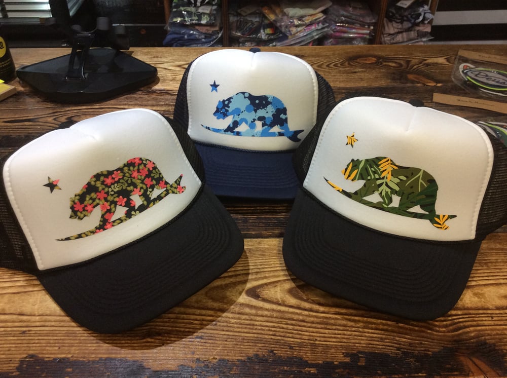 Image of Pacific Coast Patterned Bear Hats