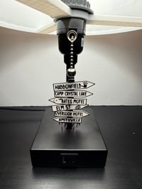Image 2 of 3D Printed Horror Icon Lamp Shade with Charging Stand