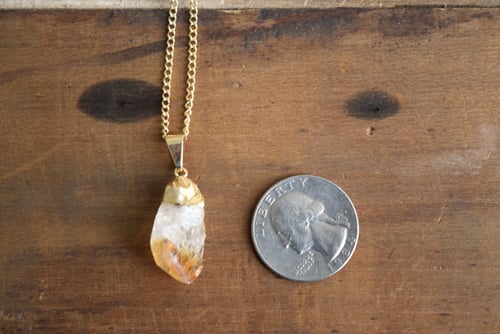 Image of The Citrine necklace