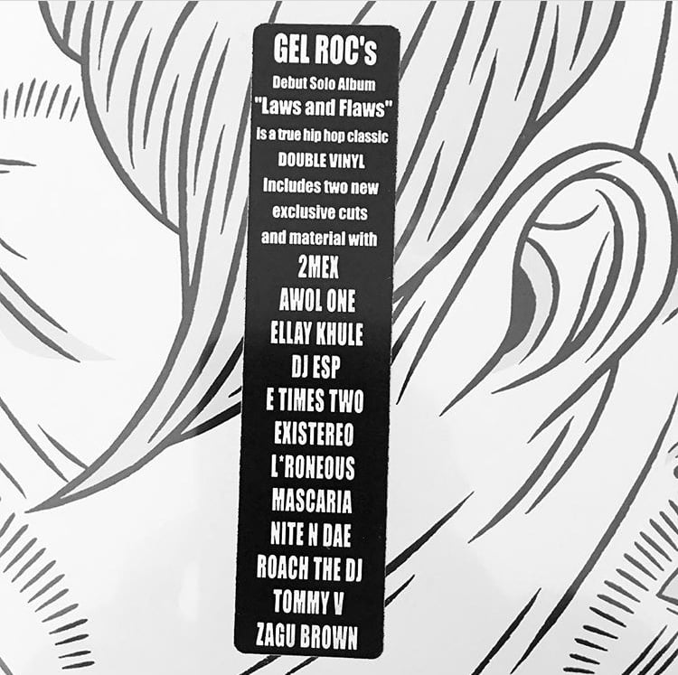 Image of GEL ROC - LAWS & FLAWS (2xl vinyl LP)