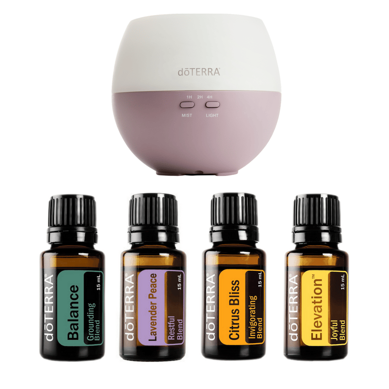 Image of Mood managment oil pack with Petal Diffuser 