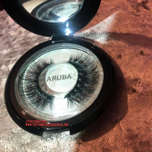 Image of TGLITZ 3D Mink lashes - ARUBA 🧚🏾‍♂️