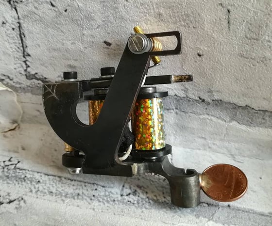 Image of J FRAME PLAIN JANE HANDMADE TATTOO MACHINE UK