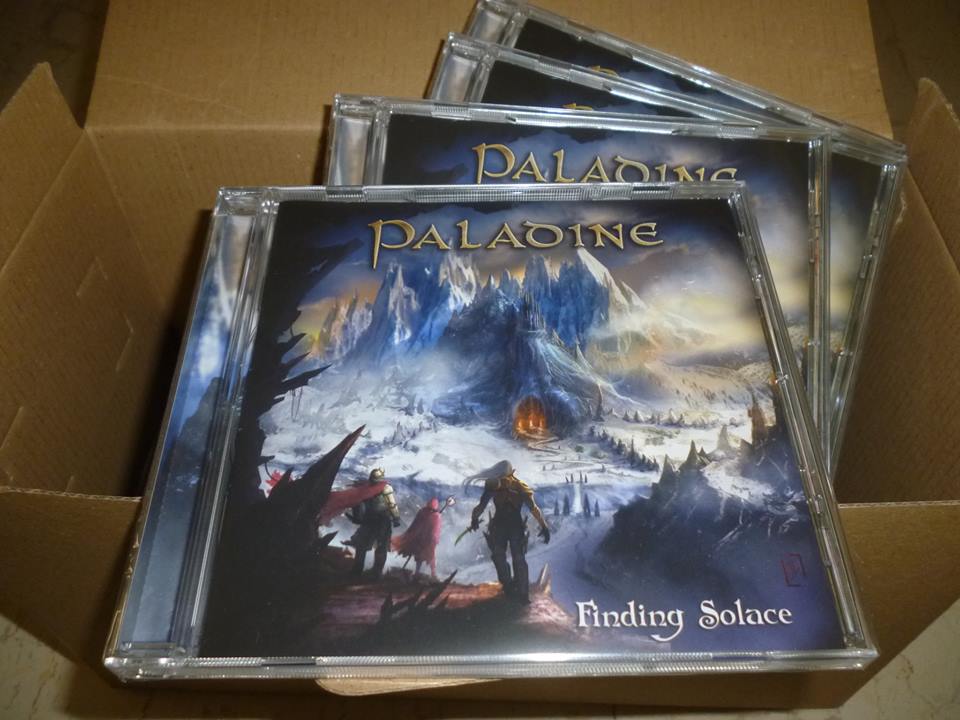 Image of Paladine debut album-Finding Solace.