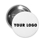 Custom 1" Round pin back buttons