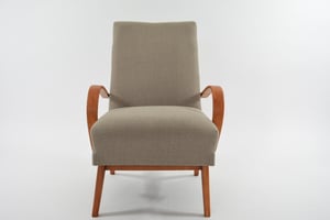 Image of Fauteuil Tchecoslovaque beige