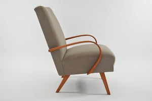 Image of Fauteuil Tchecoslovaque beige