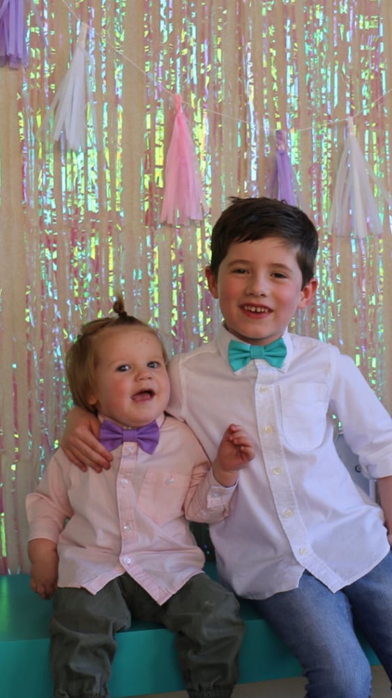 Image of pool bow tie