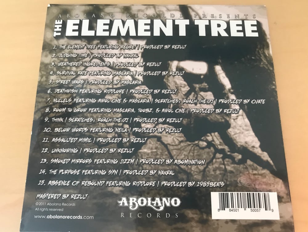 Image of EX2 & TDM - THE ELEMENT TREE (CD)