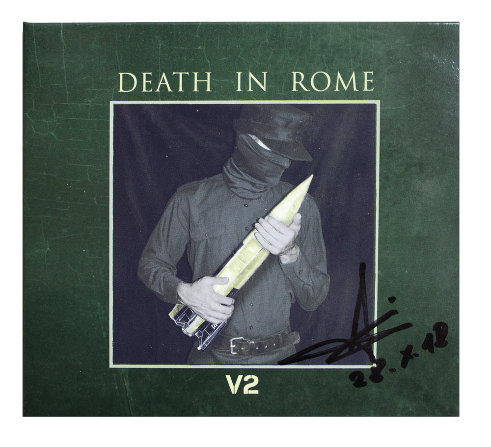 Image of DEATH IN ROME - "V2"- CD (Signed Copy)