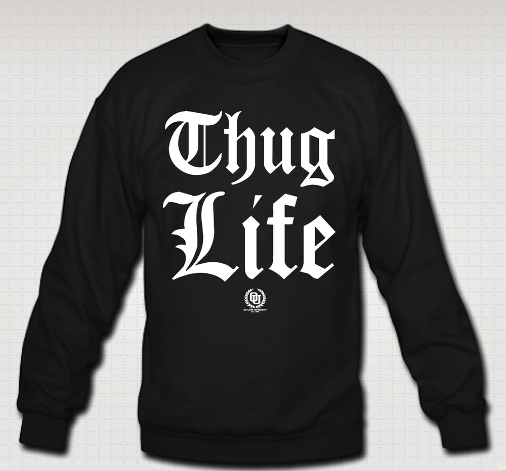 Image of Thuglife OG Crewneck - Comes in Black, Grey, Red, Navy Blue. CLICK HERE TO SEE ALL COLORS