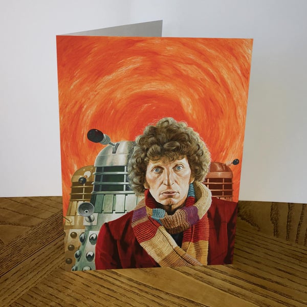 Image of Doctor Who greeting card