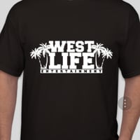 West Life Entertainment Black Tee