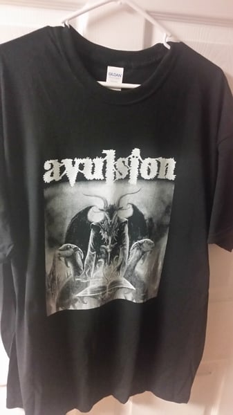 Image of AVULSION "Indoctrination Into The Cult of Death" T-SHIRT