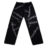 Image 1 of PHST “BRONX FREEDOM” JEANS embroidered 