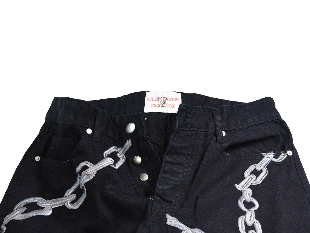 Image of PHST “BRONX FREEDOM” JEANS embroidered 