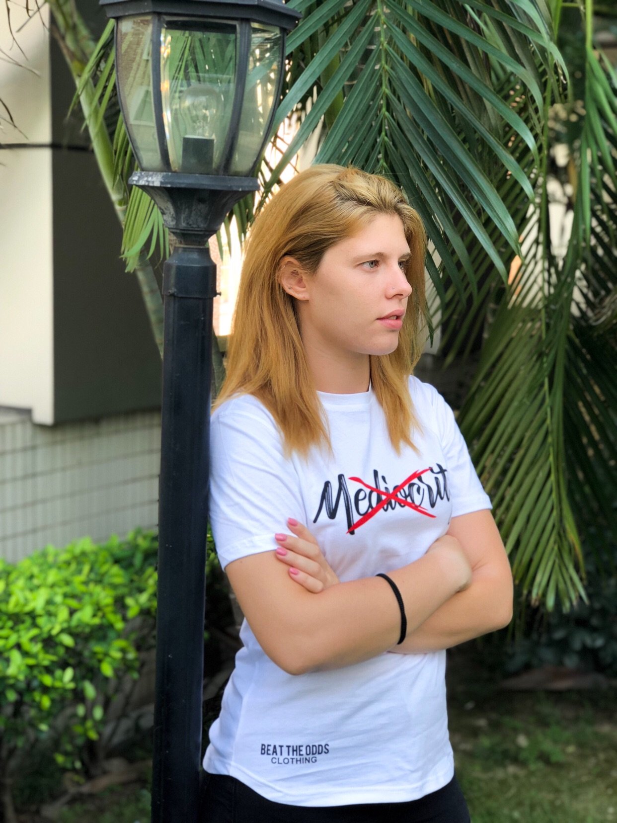 Image of “No Mediocrity” Tee (White)