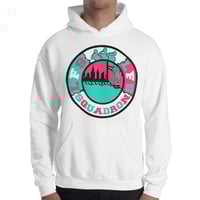 Image 3 of LFS ALL CITY SQUADRON LOGO (MIAMI EDITION) WHITE HOODIE