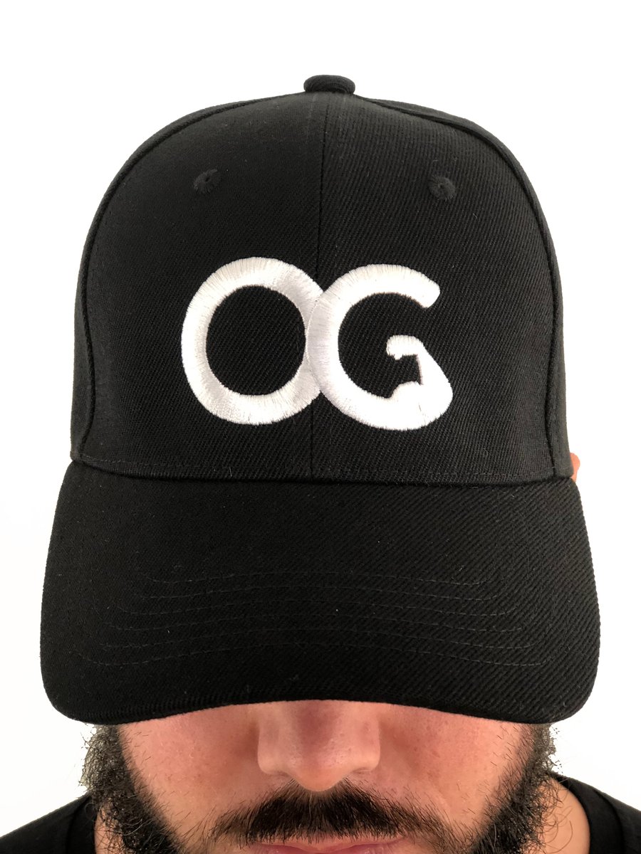 Image of OLIVER GEORGE BLACK SNAPBACK HAT