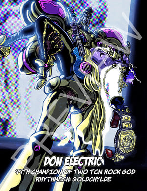 Image of TWO TON ROCK GOD #1 PRINTED EDITION