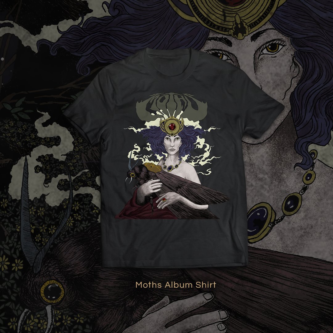 Image of MOTHS - EP Artwork T-Shirt