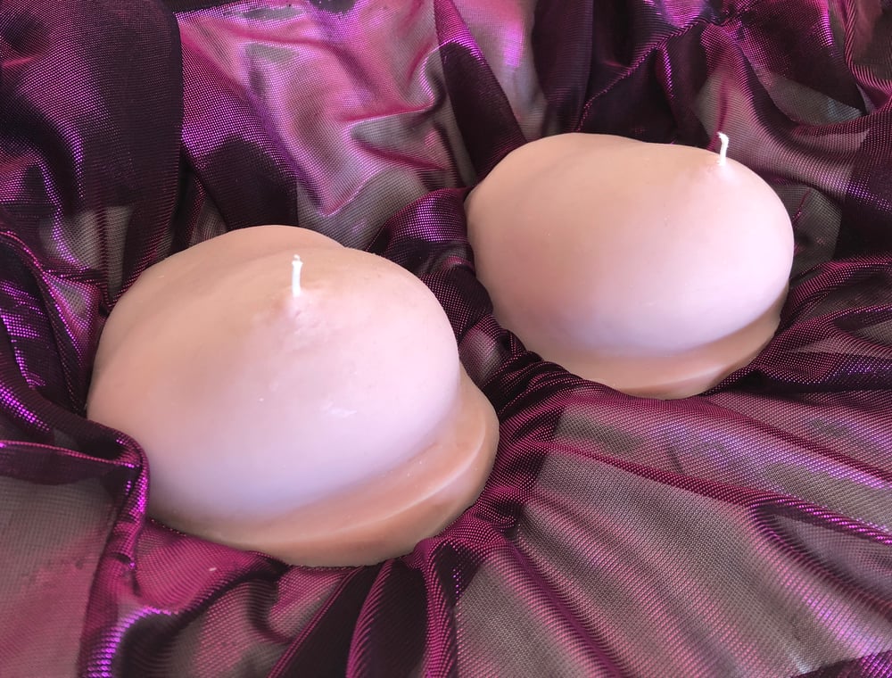 Image of ORIGINAL! Cup Size D Boob Candles