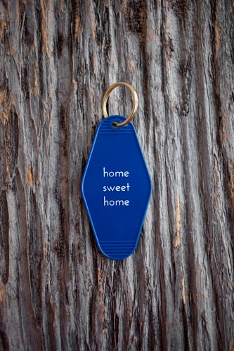Image of home sweet home keytag