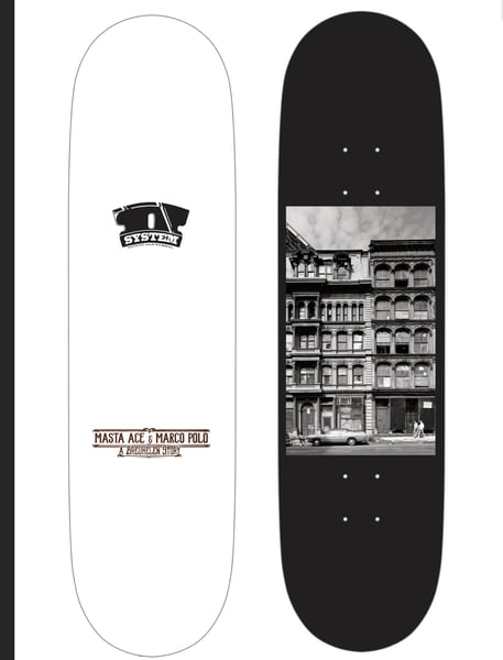 Image of Masta Ace x Marco Polo Breuklen Skateboard deck