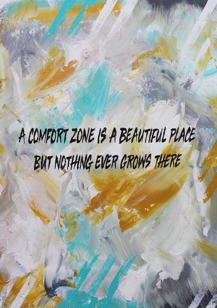 Image of COMFORT ZONE (Limited Edition Print)