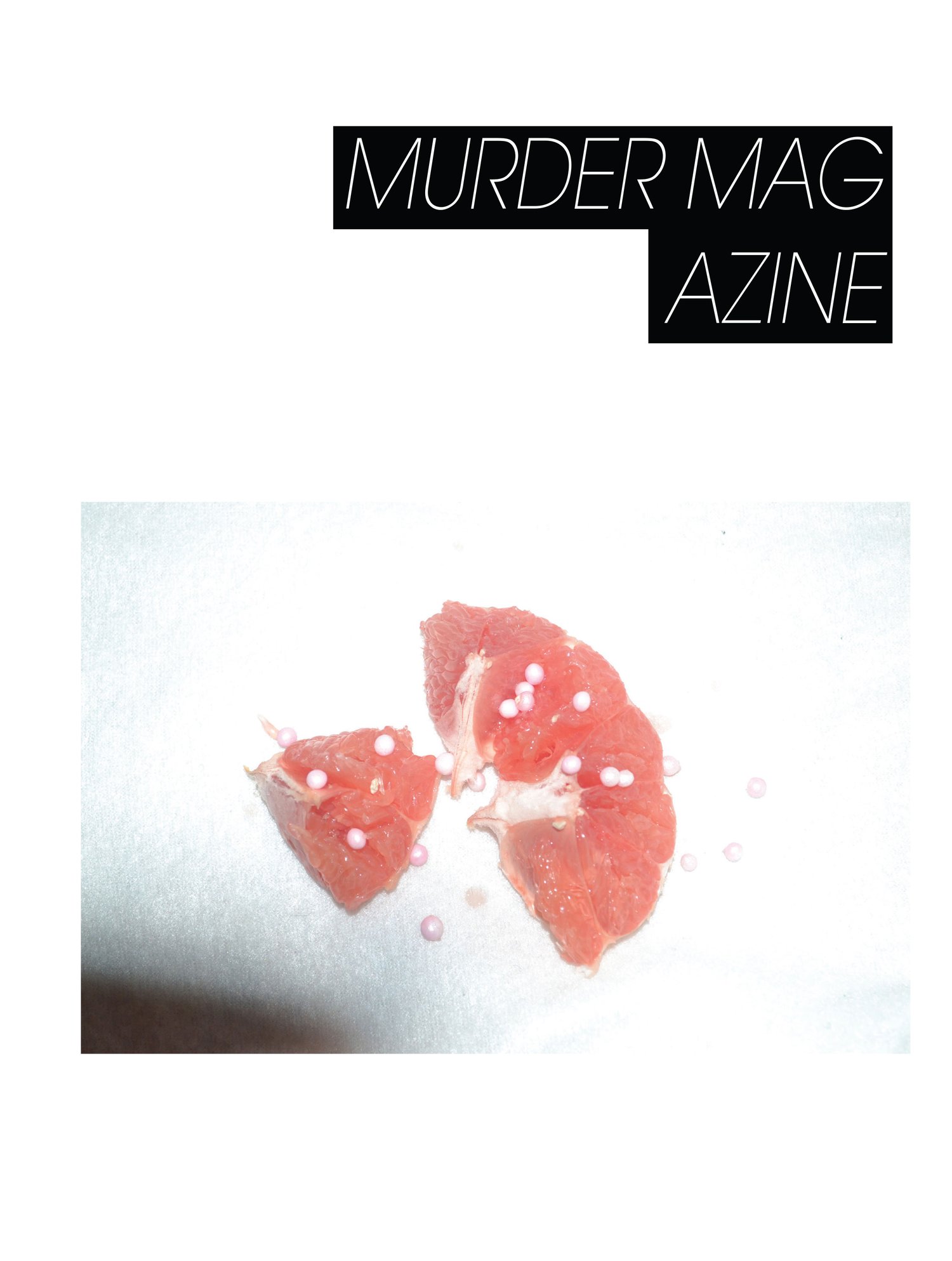 Image of MURDER MAGAZINE NO. 1