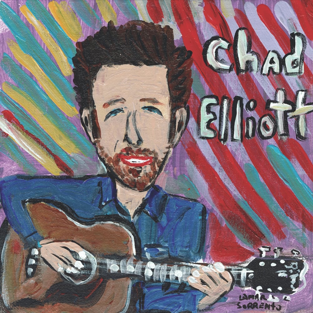 Image of Chad Elliot - Toulouse Street b/w Pontchartrain (Translucent Red 7" Single)