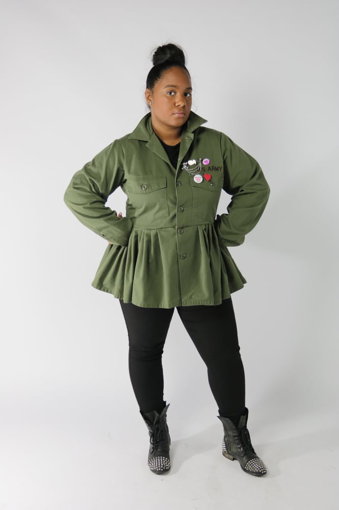 Image of Vintage peplum jacket